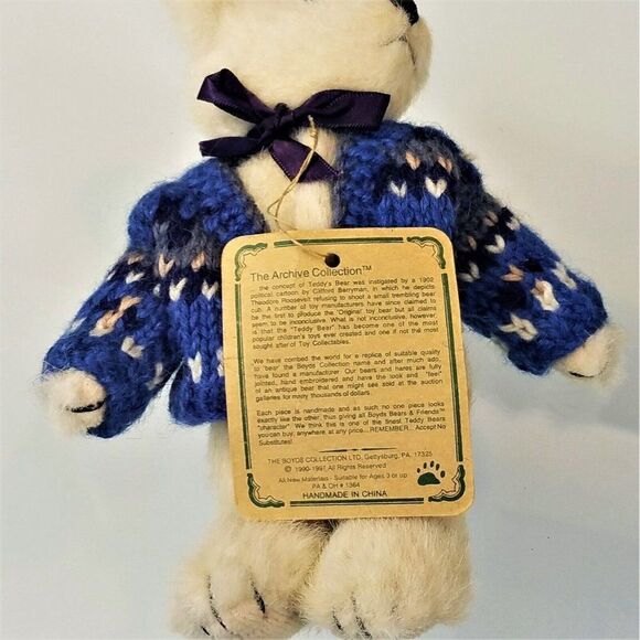 Boyds Bears And Friends Hans Archive Collection Plush Vintage 1990 - 97 - Picture 8 of 10